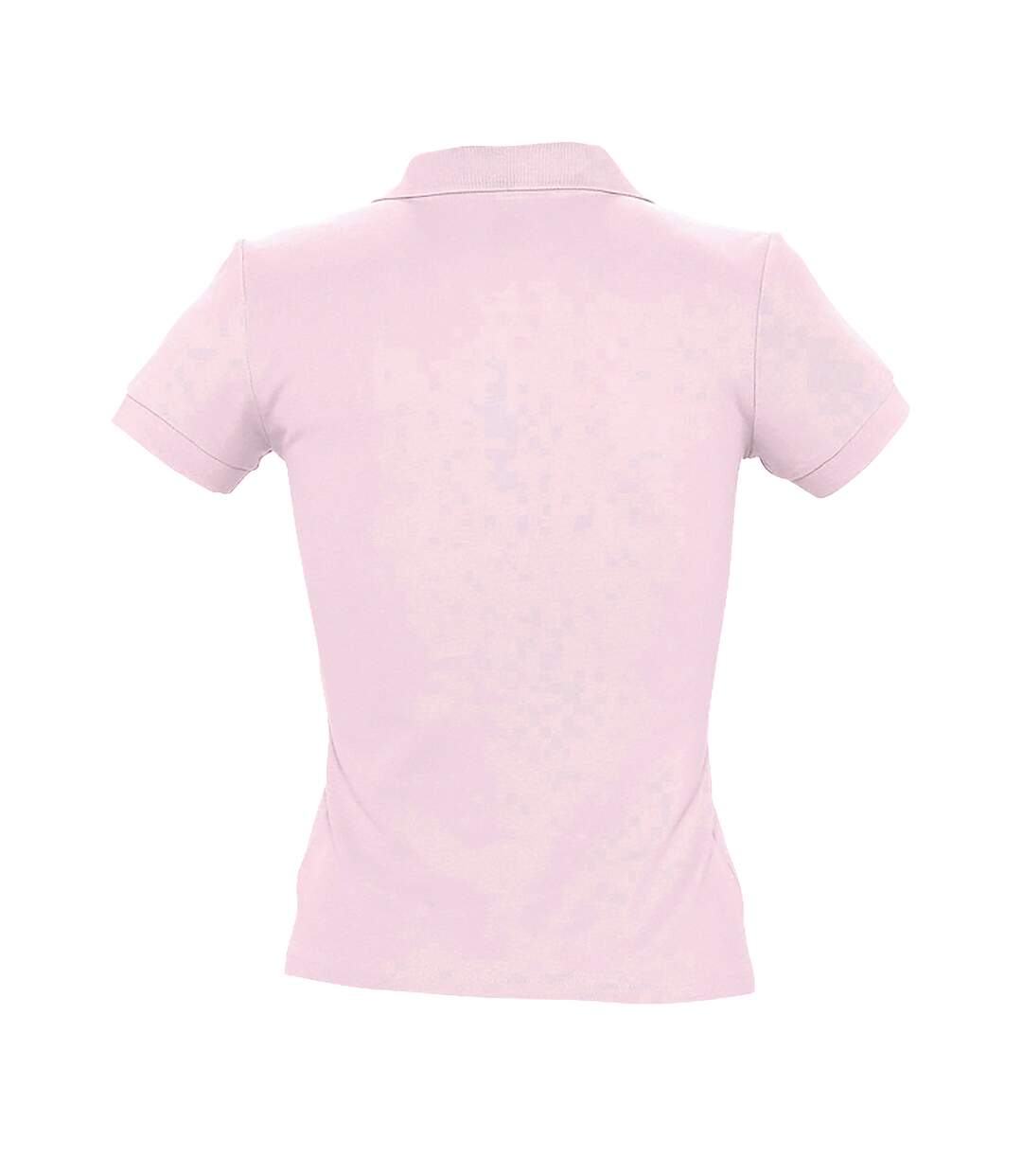 Polo people femme rose pâle SOLS