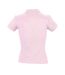 SOLS Womens/Ladies People Pique Short Sleeve Cotton Polo Shirt (Pale Pink) - UTPC319