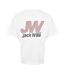 T-shirt Motif/style Lettrage Homme Blanc Jack Wills-1