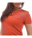 T-shirt T-ele-n1 Femme Orange Diesel-4
