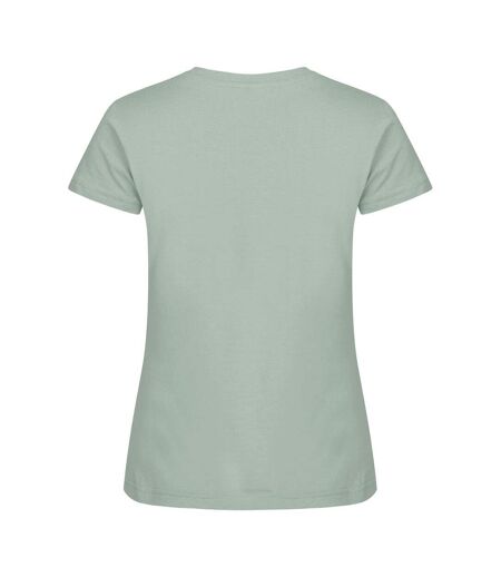 T-shirt Basic Femme Vert Sauge Clique