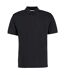Polo À Manches Courtes Homme Noir Kustom Kit-1