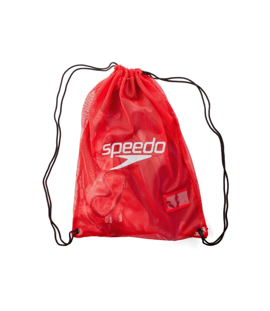 Speedo Wet Kit Mesh Drawstring Bag (Red) (One Size) - UTRD151-3