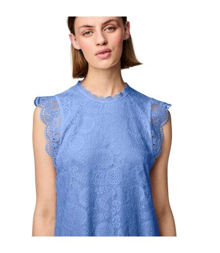 Robe Courte Décontracté Olline Femme Bleu Hortensia Pieces