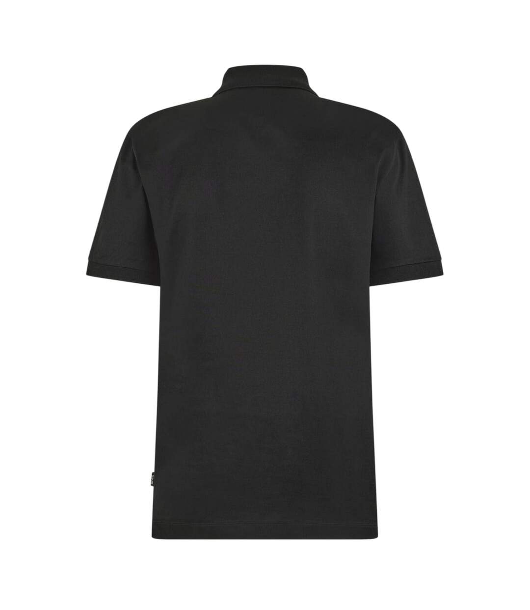 Polo Manches Courtes Homme Noir Boss-2