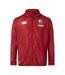 Mens British And Irish Lions 2024 Raincoat Red Dahlia Canterbury-2