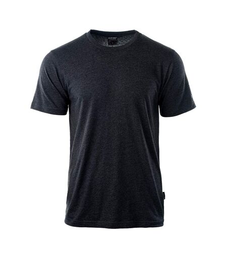 T-shirt Motif/style Uni Homme Gris Foncé Chiné Hi-Tec