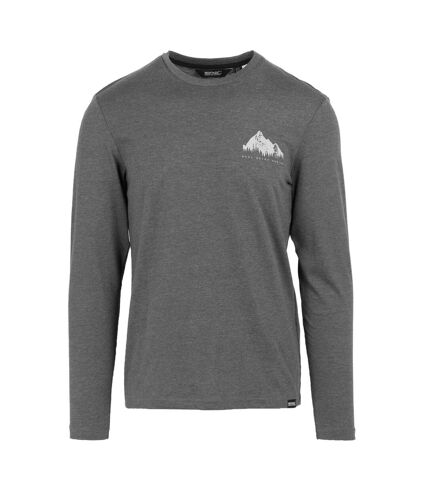 T-shirt maylow homme marl gris foncé Regatta