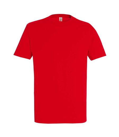 T-shirt manches courtes imperial homme rouge vif SOLS