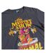 Unisex Adult Animal Live And Unleashed T-shirt Black Charcoal The Muppets-3