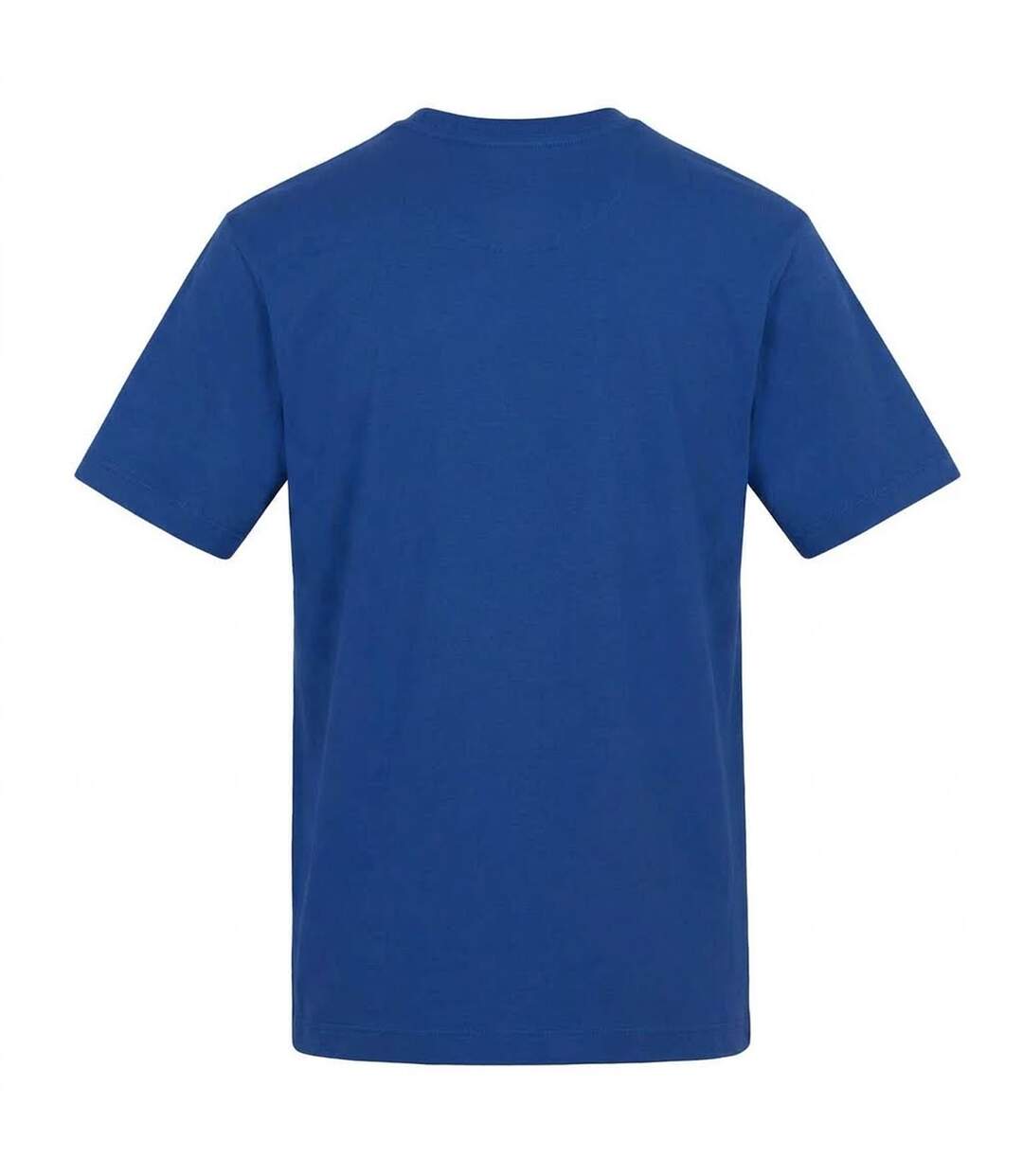 Unisex Adult T-shirt Blue Characters-2