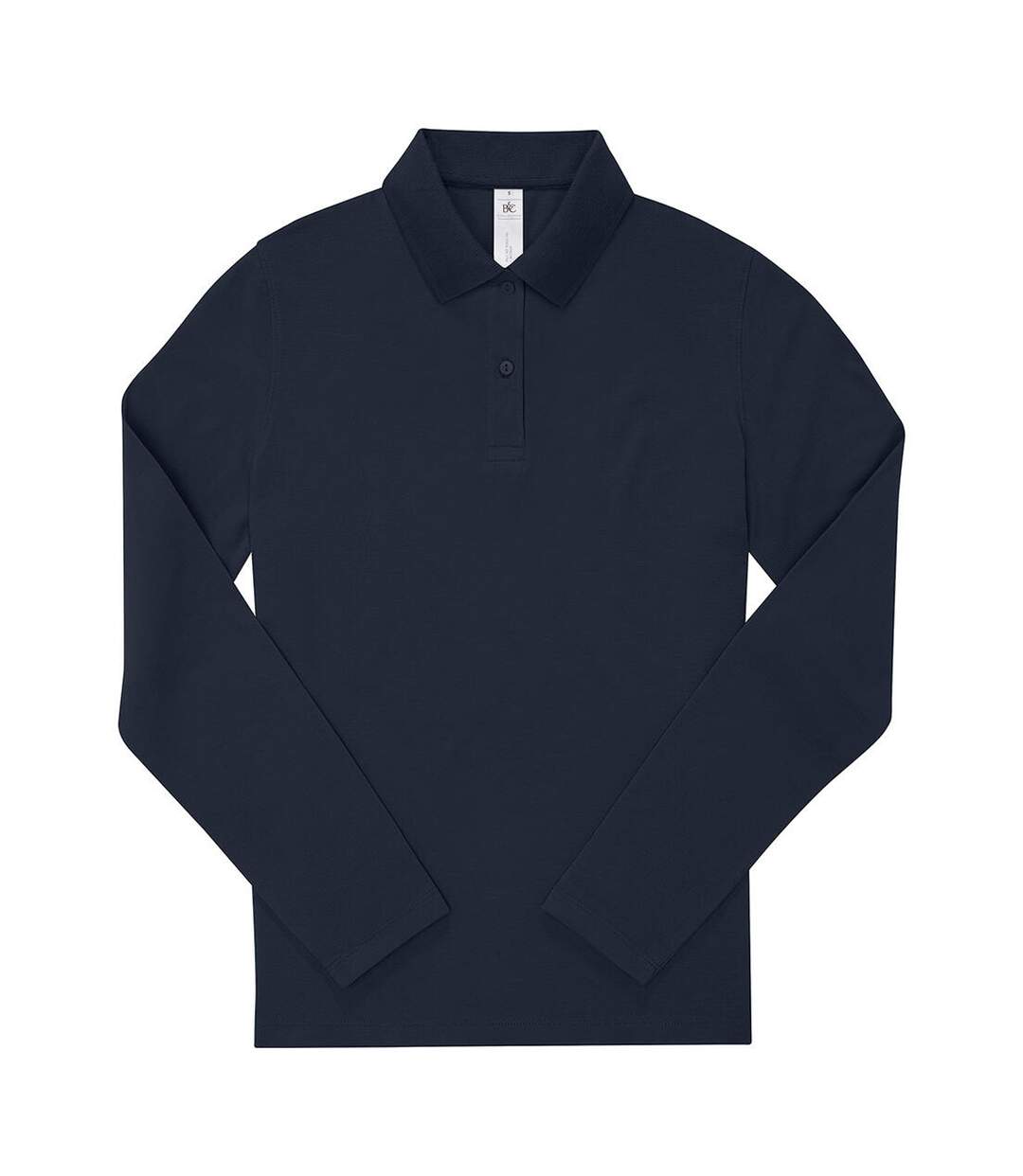 Chemisier Manches Longues My Polo Femme Bleu Marine B&C-1