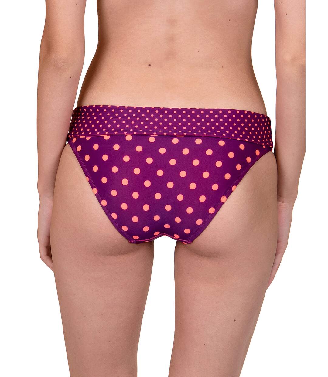 Bas maillot de bain taille haute réglable Linosa Lisca Cheek-3