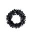 Christmas tipped wreath 50cm black Premier