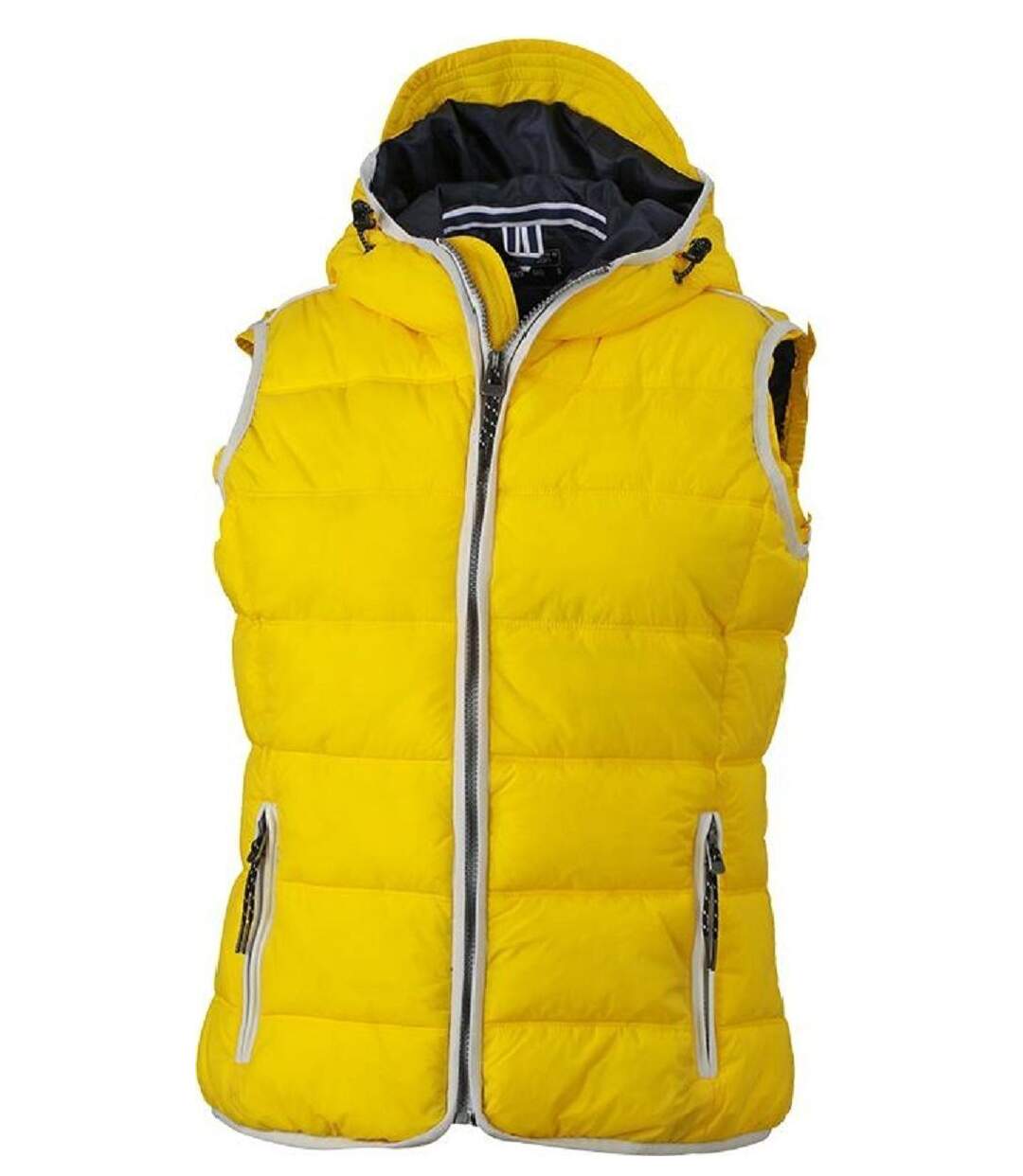 Doudoune sans manches pour femme - JN1075 - jaune soleil