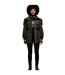 Regatta Womens/Ladies Christian Lacroix Bernis Floral Waterproof Jacket (Dark Khaki) - UTRG9575