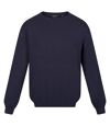 Regatta Mens Kaelen Jersey Knitted Sweater (Navy)