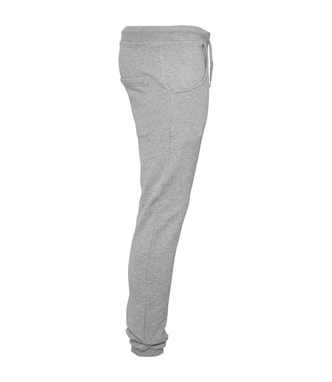 Pantalon De Jogging Heavy Deep Crotch Adulte Gris Chiné Build Your Brand-4