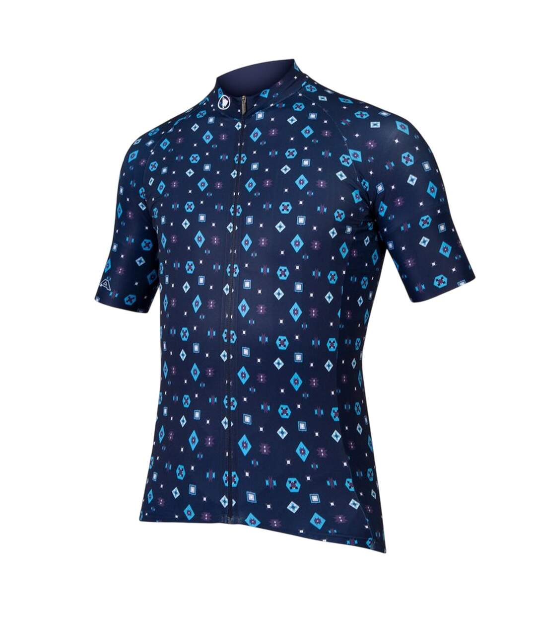 Mens Supercraft Regular Cycling Jersey Blue Endura-4