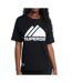 T-shirt Noir Femme Superdry Mountain 1010607 - XS