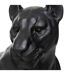 Statuette Déco Léopard Couché 80cm Noir-2