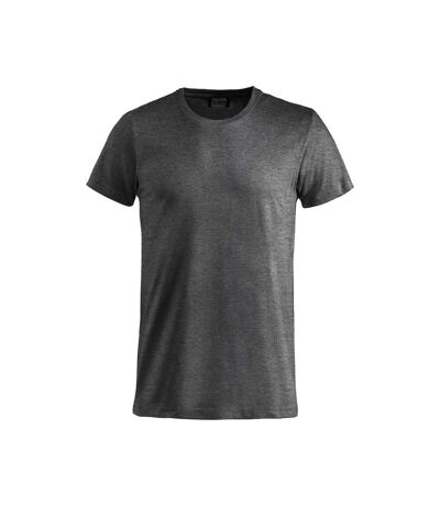 Mens Melange T-shirt Anthracite Clique
