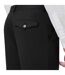 Mens Kingdon Slim Tuxedo Trousers Black Twisted Tailor-4