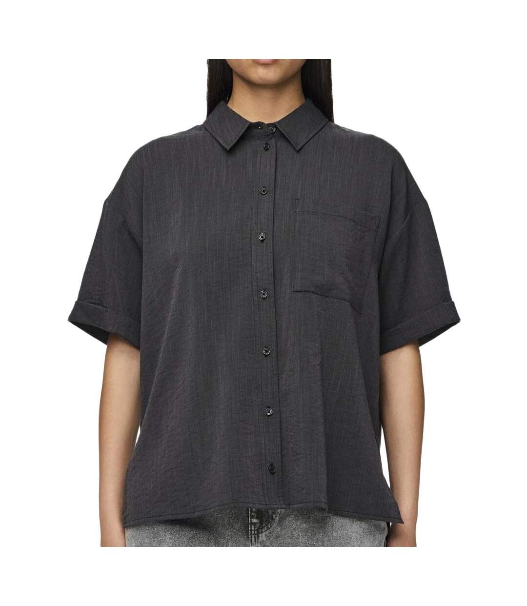 Chemise grise femme pieces shanie-1