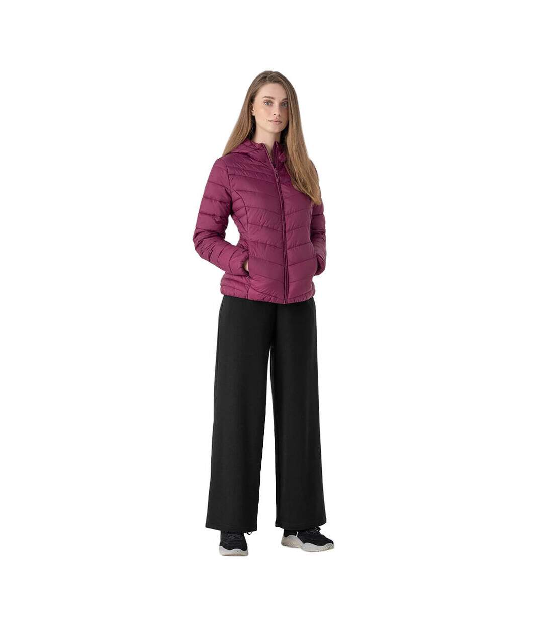Doudoune Matelassée H4z21 Kudp003 Femme Rouge 4F-1