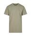 T-shirt À Col Rond Pour Hommes Salvia Douce Build Your Brand-1