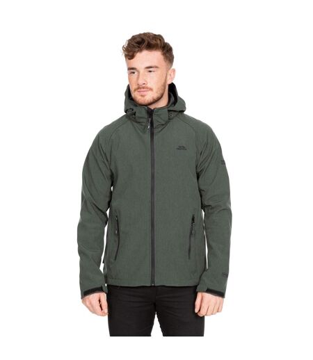 Veste softshell rafi homme vert foncé chiné Trespass