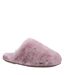 Cotswold Womens/Ladies Salperton Sheepskin Lined Slippers (Pink) - UTFS9667