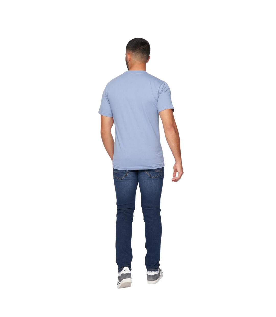 Mens Paisley T-shirt Blue One True Saxon-3