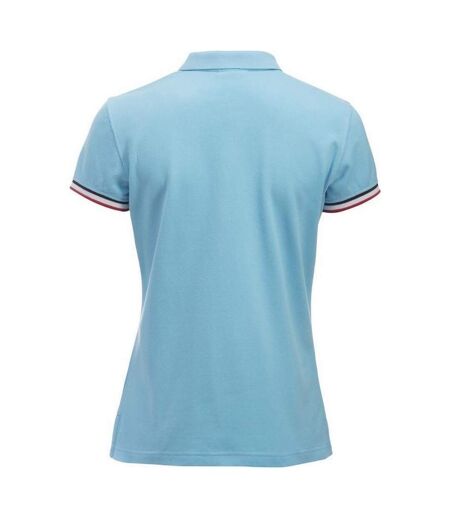 Clique Womens/Ladies Newton Polo Shirt (Sky Blue) - UTUB334
