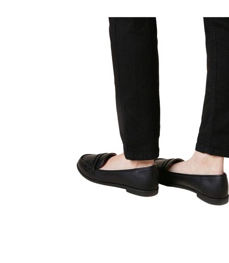 Mocassins Lara Penny Femme Noir Dorothy Perkins