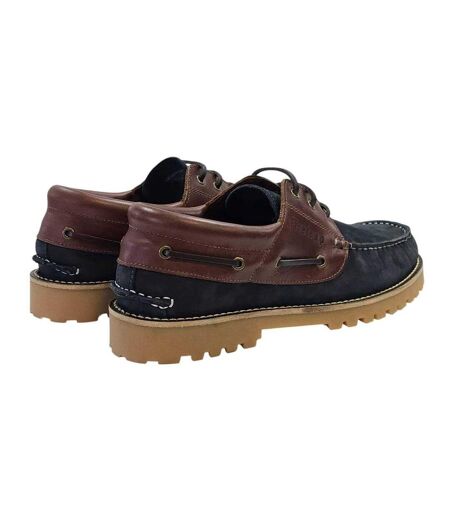 Chaussures Motif/style Classique Jose Homme Bleu Marine Marron Firetrap