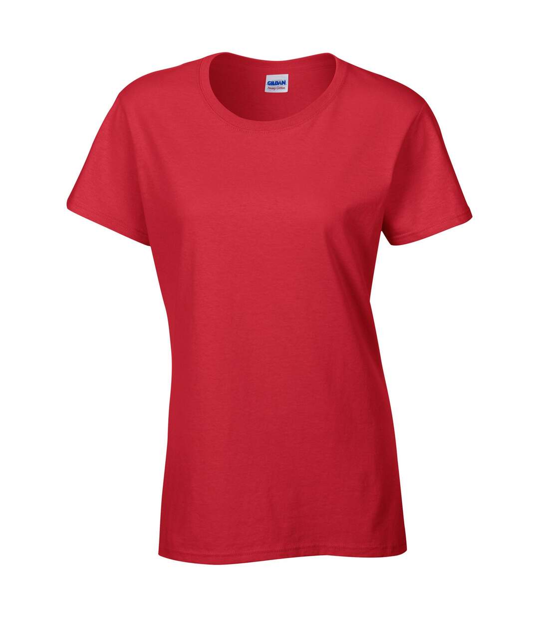 T-shirt femme rouge Gildan