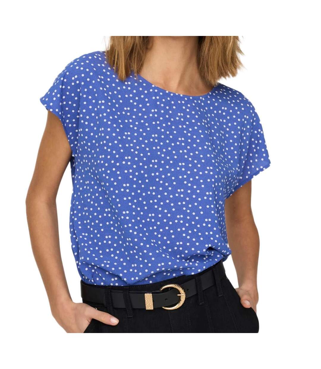 Blouse Bleu à pois Femme JDY Piper - 34-1