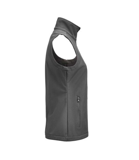 Womens/ladies Valley Gilet Steel Grey James Harvest