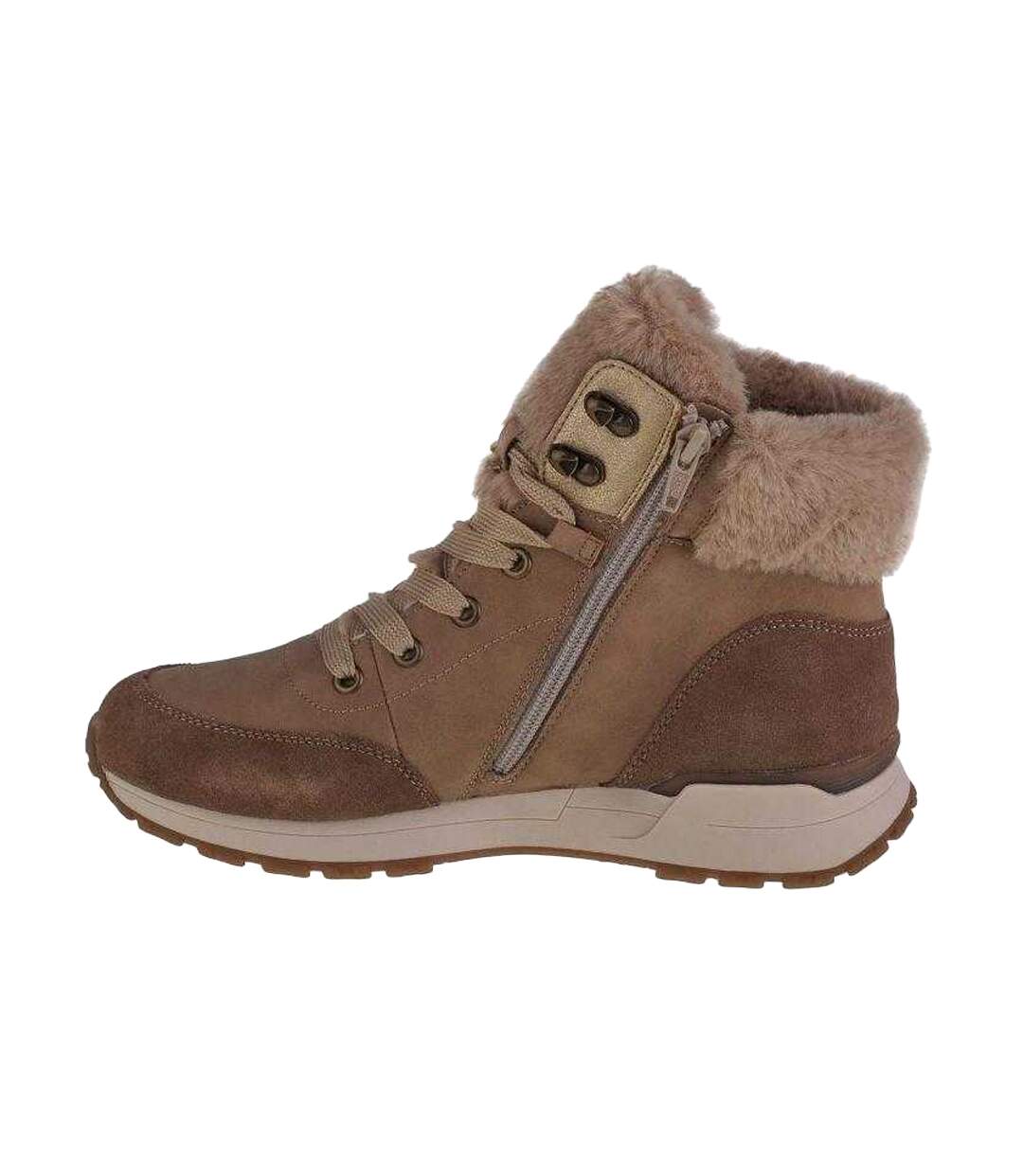 Chaussures Evolution Femme Marron Beige Rieker-2
