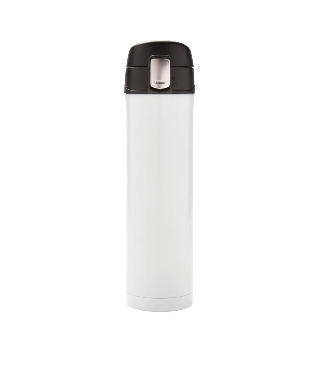Lockable recycled stainless steel vacuum insulated flask one size white XD Collection-1