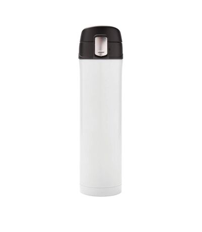 Lockable recycled stainless steel vacuum insulated flask one size white XD Collection