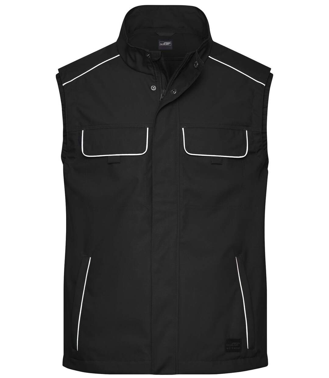 Gilet de travail léger softshell - JN881 - noir