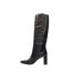 Bottes noires femme geox pheby-1