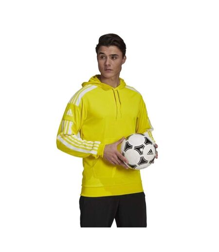 Sweat À Capuche Squadra Homme Jaune Adidas