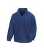 Adults unisex polartherm zip neck fleece royal blue Result-1