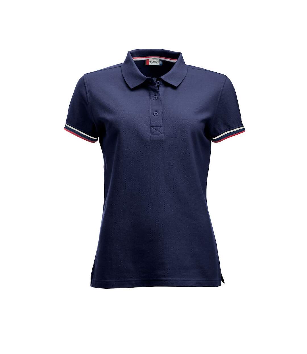 Polo newton femme bleu marine foncé Clique-1