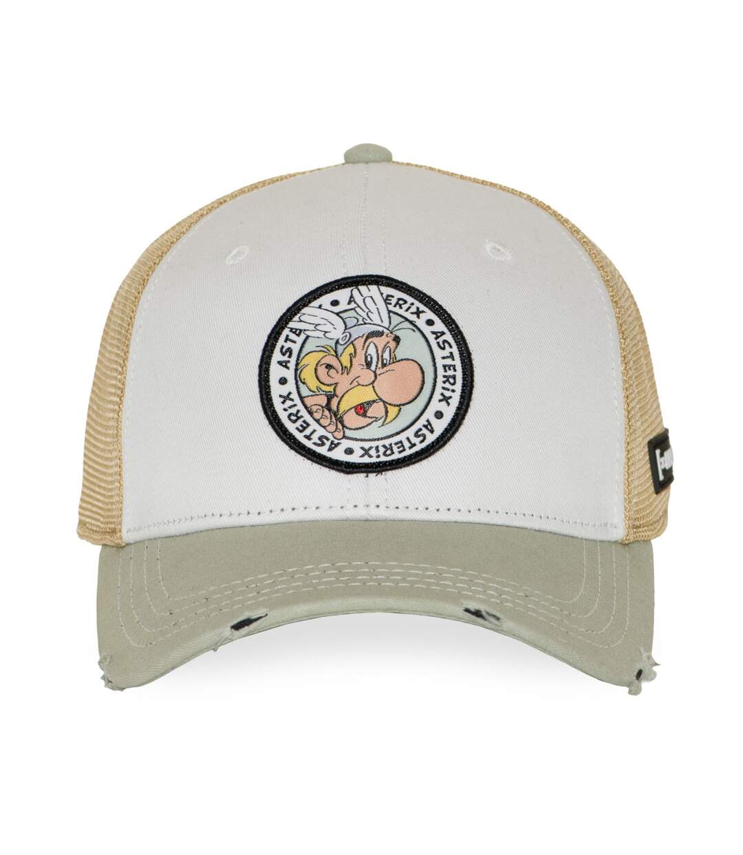 Casquette semi-curved premium avec filet et patch Astérix Capslab-2