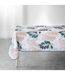 Nappe Imprimée Belline 150x240cm Blanc & Émeraude-1