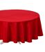 Nappe Antitache Ronde Unie 180cm Rouge-1